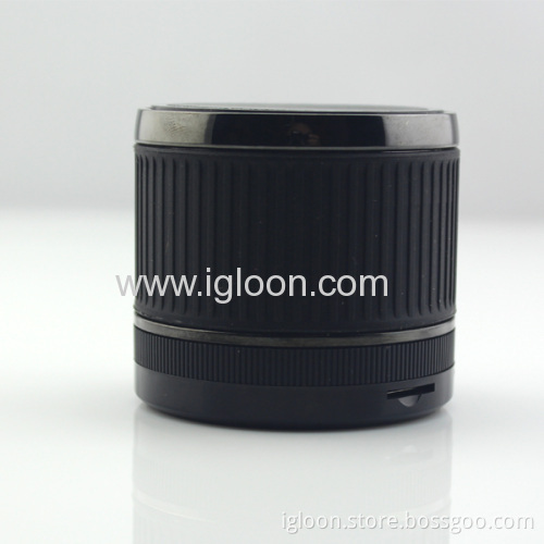 Colorful Bluetooth Speaker Stainless Steel Housing With Silicone Piece Covered 